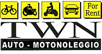 noleggio auto, moto, scooter, bici